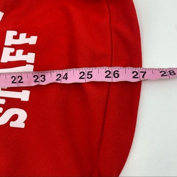 Dog Christmas hoodie red size medium - Picture 3 of 5